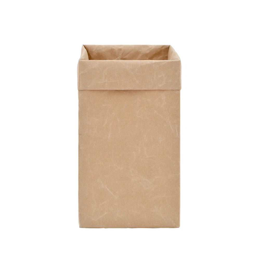 Washi Storage Box - Tall-Japan-Best.net-Brown Washi-Large-Japan-Best.net