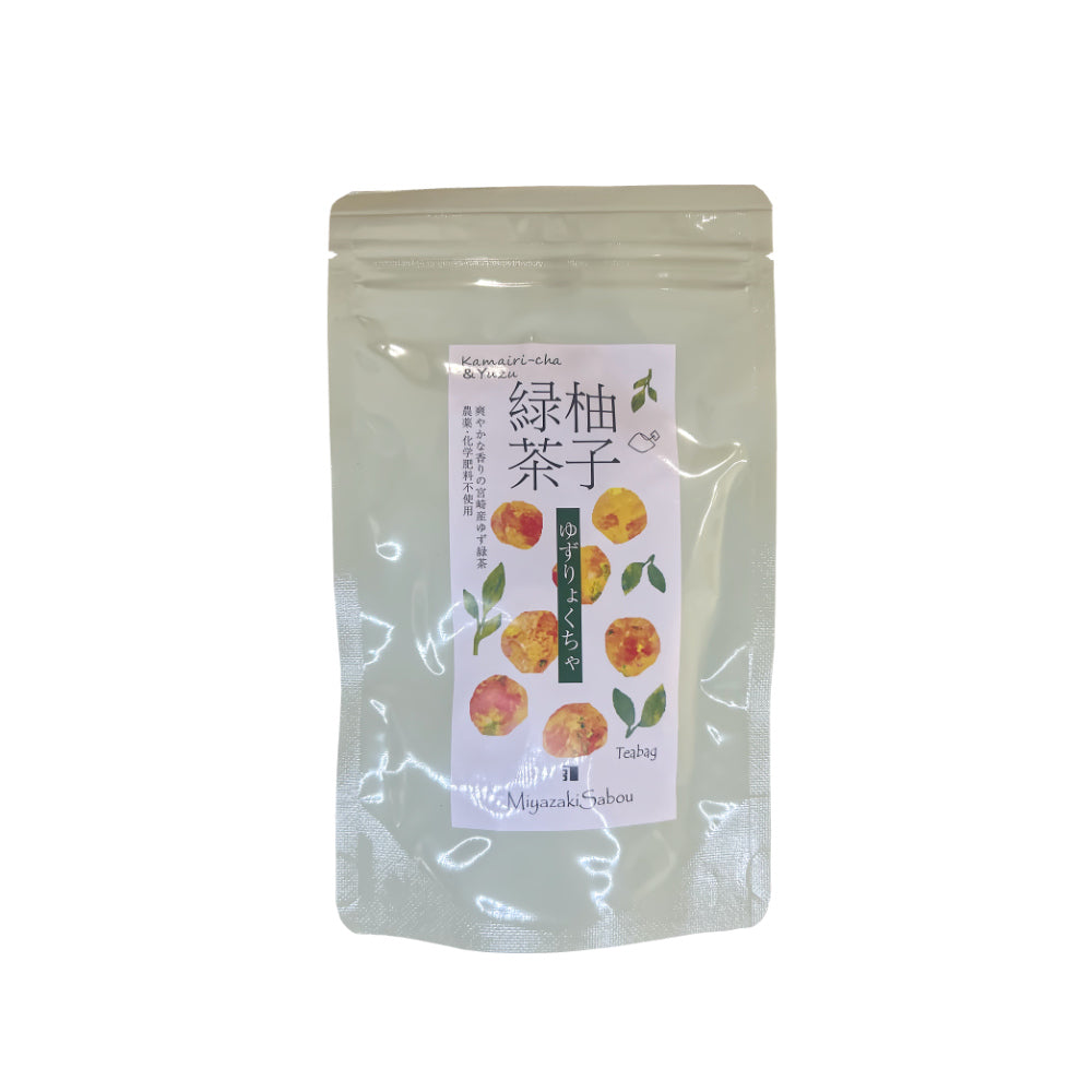 Yuzu Sencha - tea pack-Japan-Best.net-Japan-Best.net