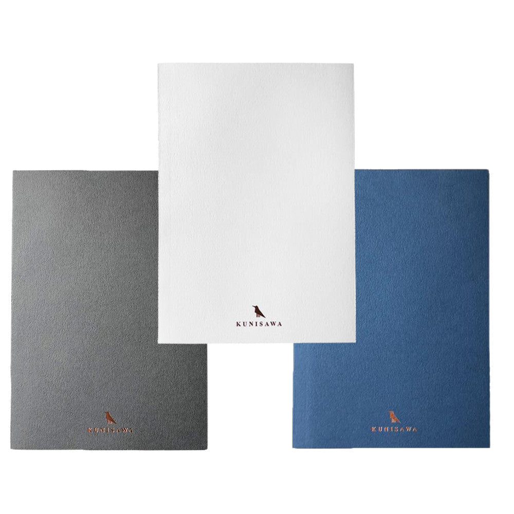 Foolscap Find Slim Note-Kunisawa Stationery-White-Japan-Best.net