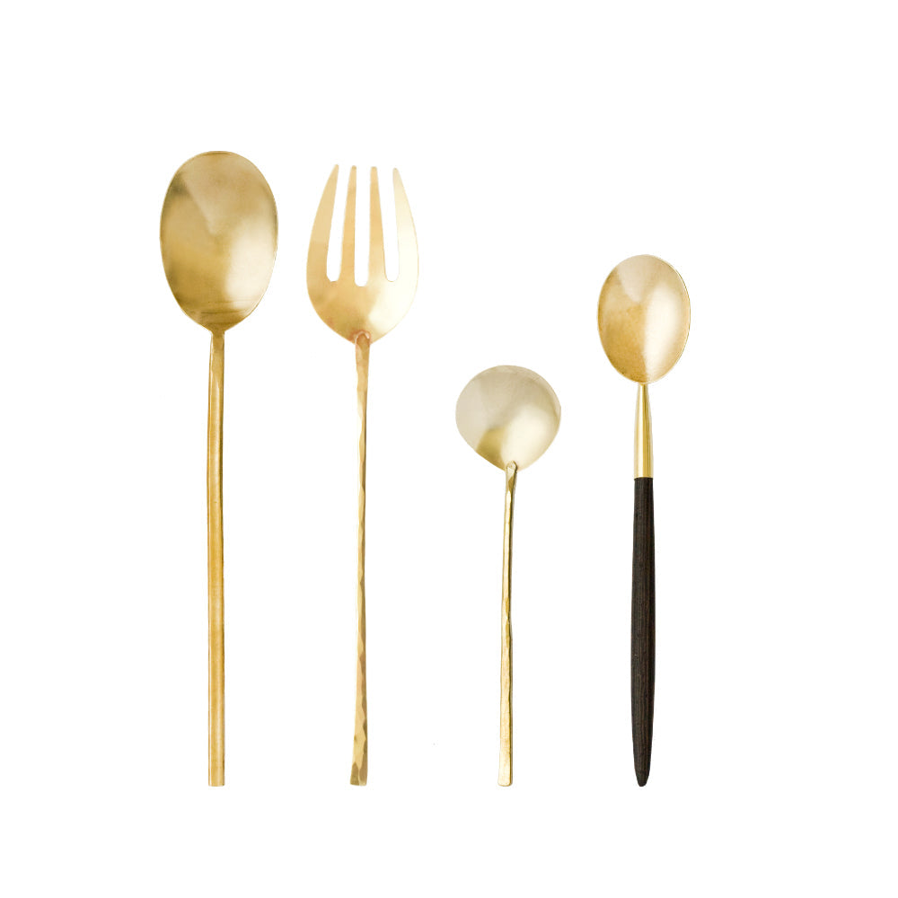 Handmade Brass Tableware-Japan-Best.net-Dinner Spoon-Japan-Best.net