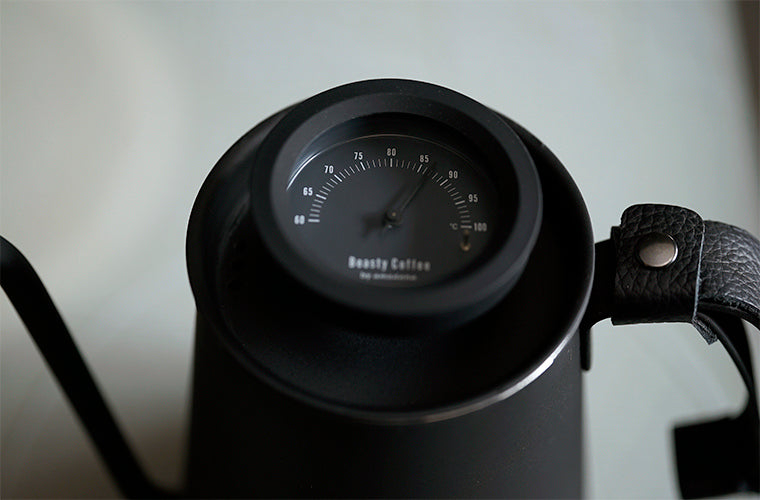 Hot Water Kettle with Thermometer-Japan-Best.net-Matte Black-Japan-Best.net