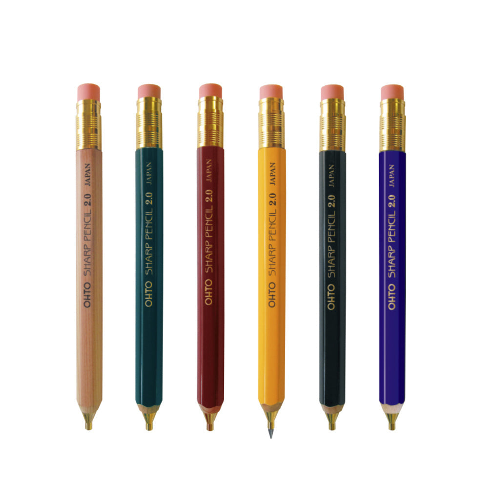 Large Mechanical Pencil 2.0-Japan-Best.net-Black-Japan-Best.net