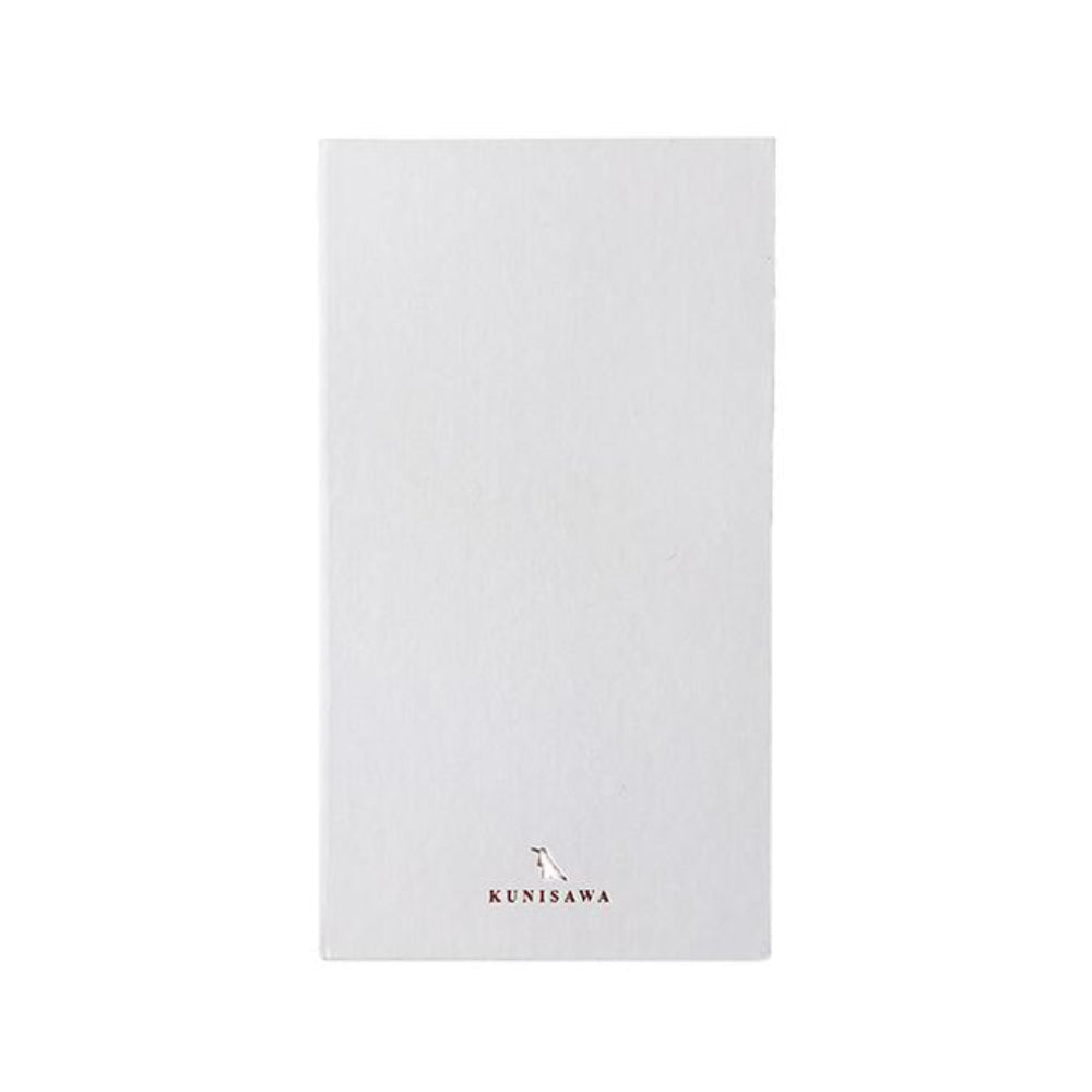 Pocket Foolscap Find Smart Notebook-Kunisawa Stationery-White-Japan-Best.net
