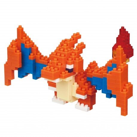 Pokemon Mini Series NANOBLOCK-www.Japan-Best.net-CHARIZARD / DRACAUFEU-Japan-Best.net