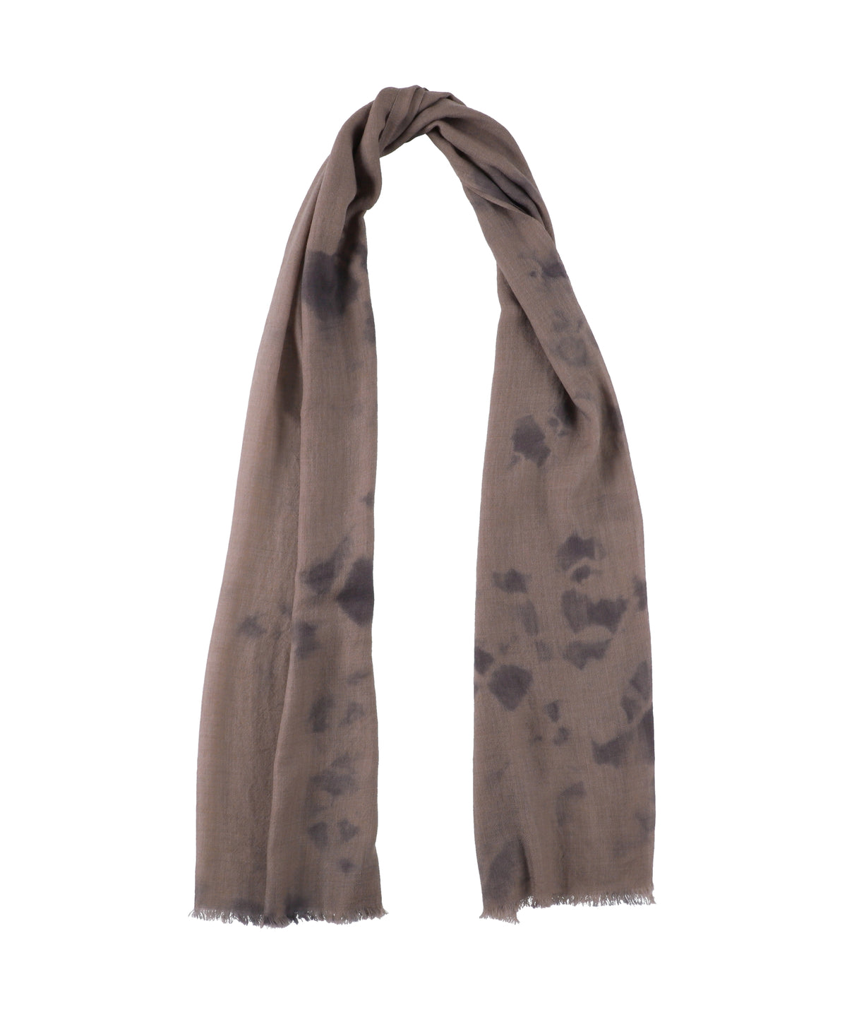 Suzusan Hand Woven Baby Wool Shawl - Madara Shibori-www.Japan-Best.net-Japan-Best.net