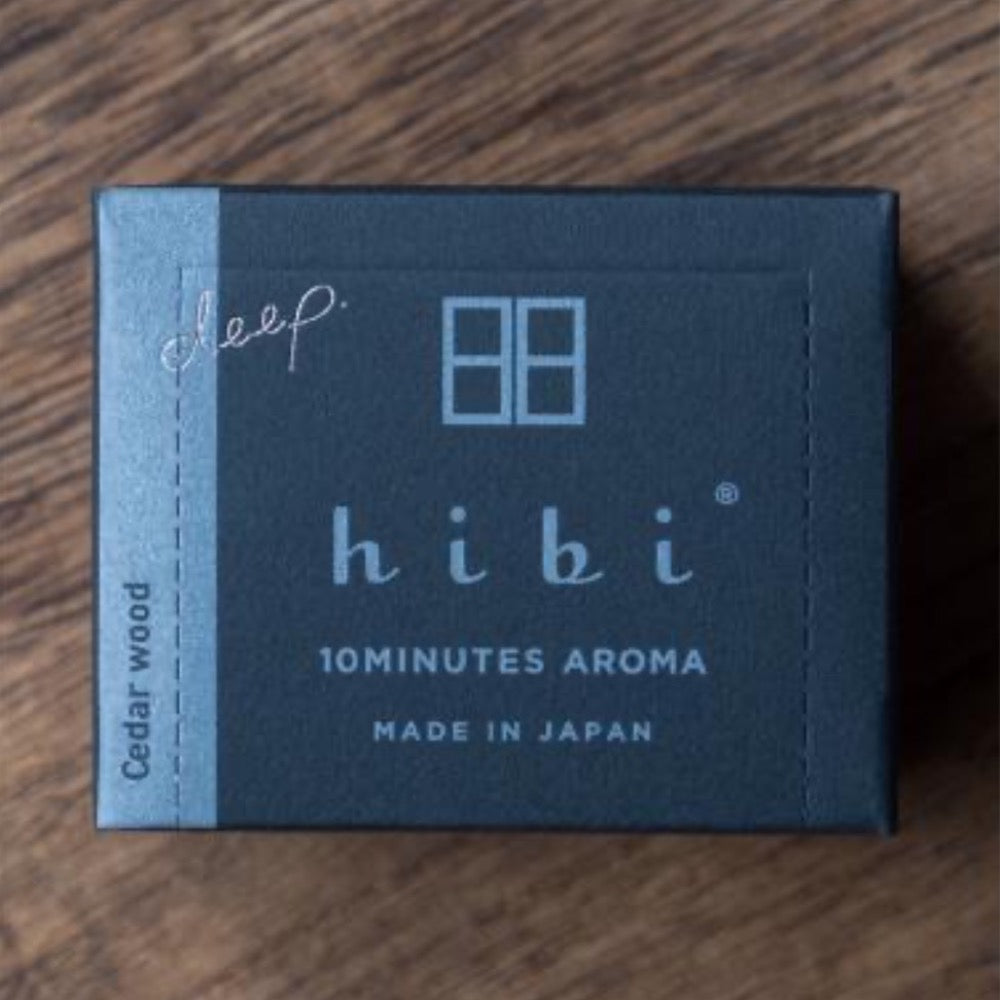 HIBI 10 minutes Aroma CEDAR WOOD Format "DEEP" Large Box-Japan-Best.net-Japan-Best.net