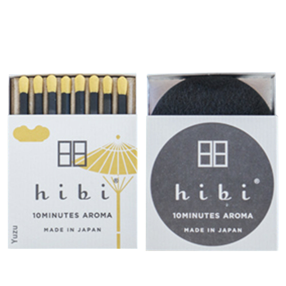 10 minutes Aroma - Japanese Fragrance - Regular Matchbox-Japan-Best.net-Yuzu-Japan-Best.net