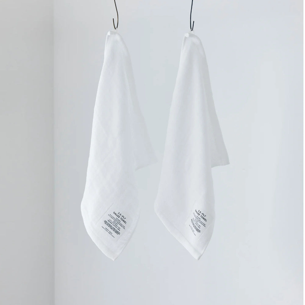 2.5-Ply Organic Washcloth-Japan-Best.net-White-Japan-Best.net