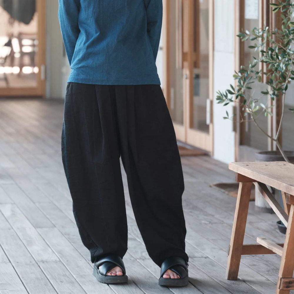 Banshu-ori Japanese Trousers-www.Japan-Best.net-Japan-Best.net