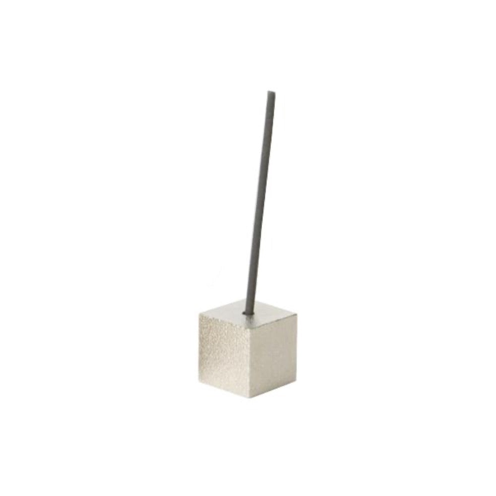 Sumitani Saburo Cube Incense Holder-Japan-Best.net-Silver-Japan-Best.net