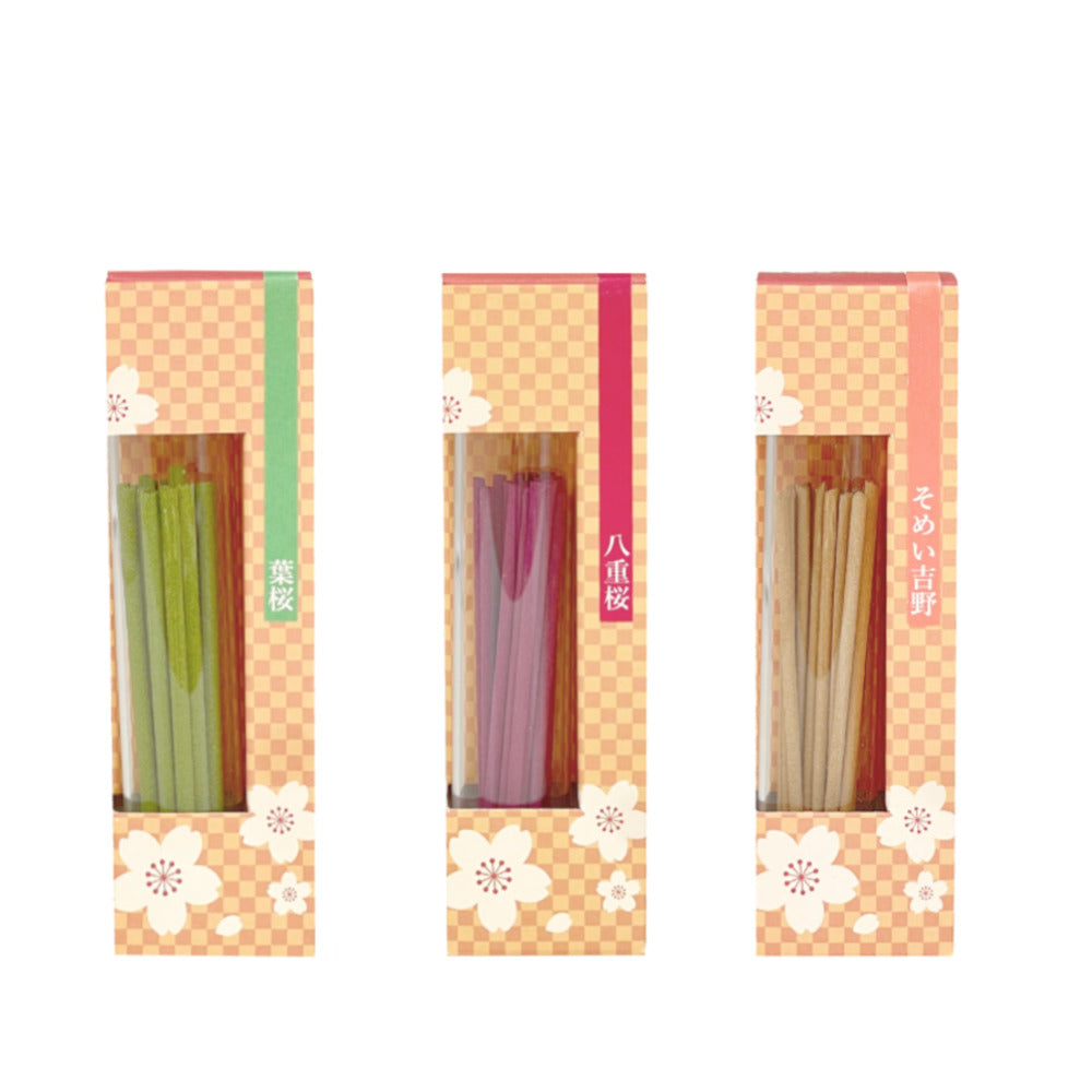 Three types of Cherry Blossoms Incense-Japan-Best.net-Hazakura-Japan-Best.net