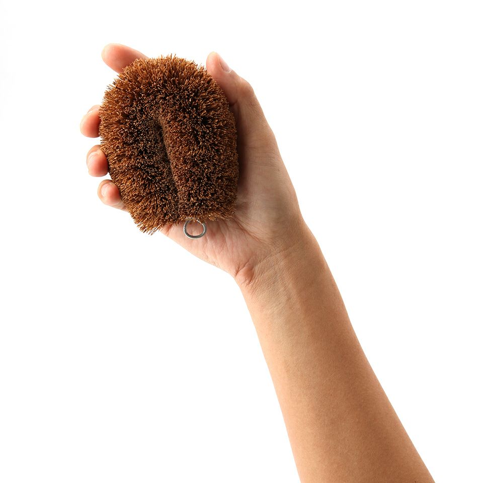 Hard Coconut Palm Tawashi - Standard & Petit sizes-Japan-Best.net-Coconut Palm - Hard type-Japan-Best.net