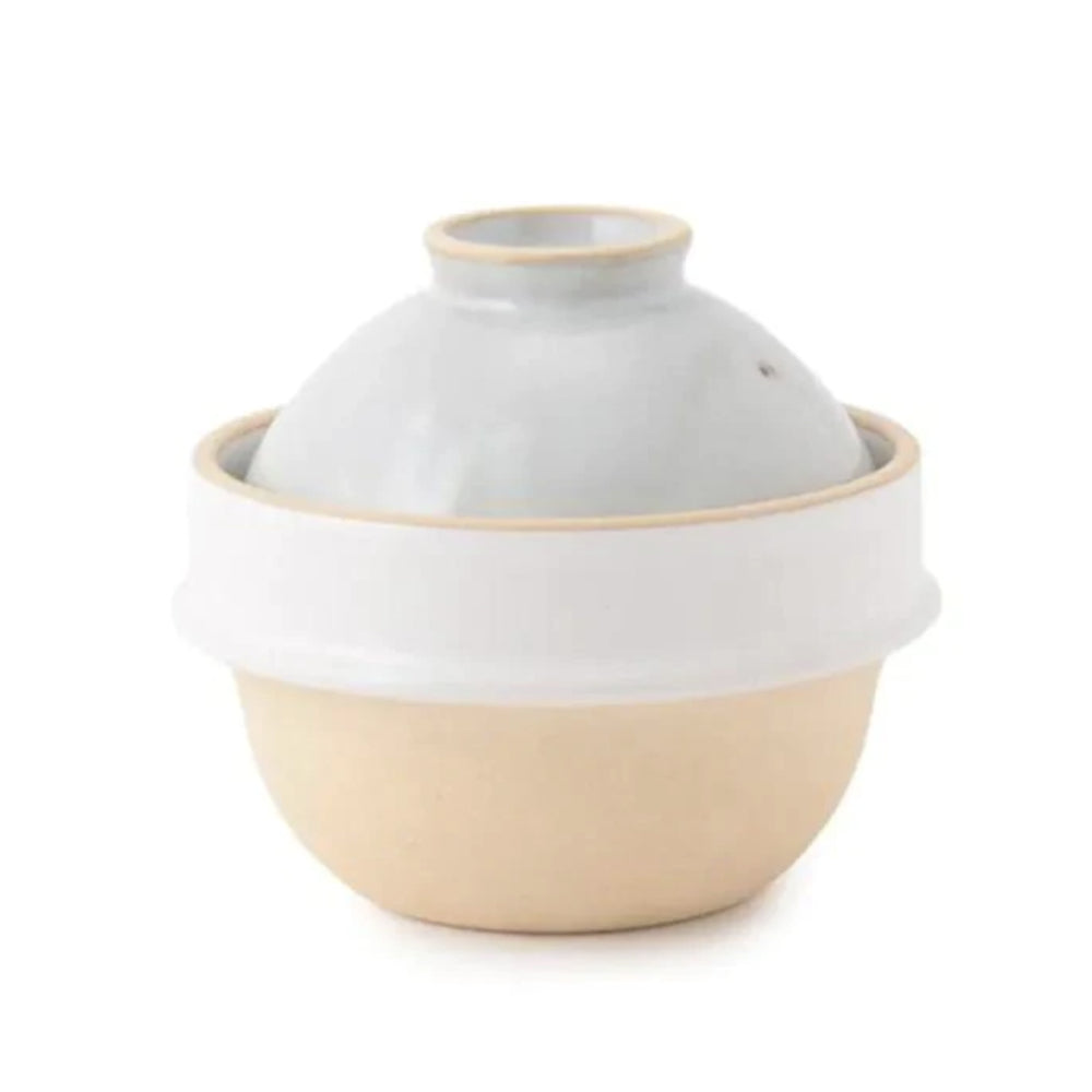 Donabe Rice Cooker - 2 sizes / 3 colours-Japan-Best.net-Large-White-Japan-Best.net