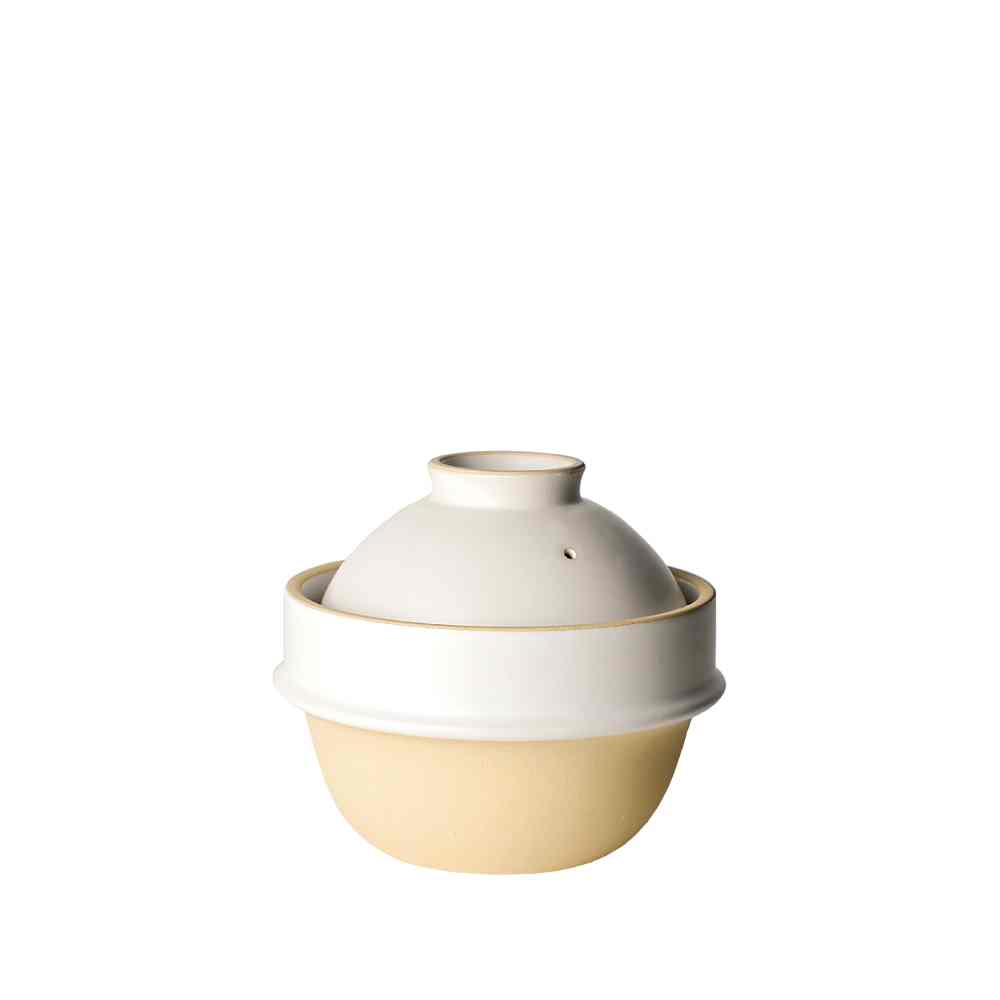 Donabe Rice Cooker - 2 sizes / 3 colours-Japan-Best.net-Small-White-Japan-Best.net