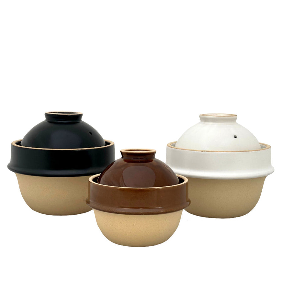 TSUKAMOTO Kamacco Donabe Rice Cooker Black Small exclusive at