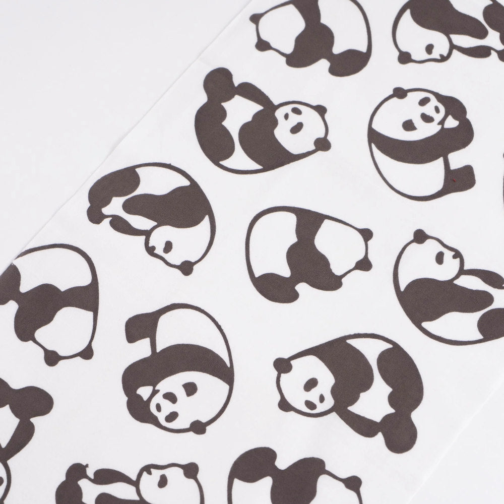 Hand-dyed Tenugui - Panda-www.Japan-Best.net-Japan-Best.net