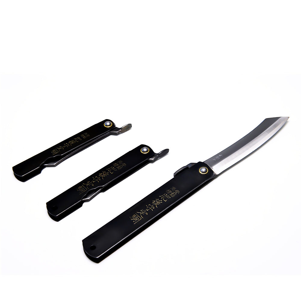 Higonokami Black Oxide Folding Knife-Japan-Best.net-Large-Japan-Best.net