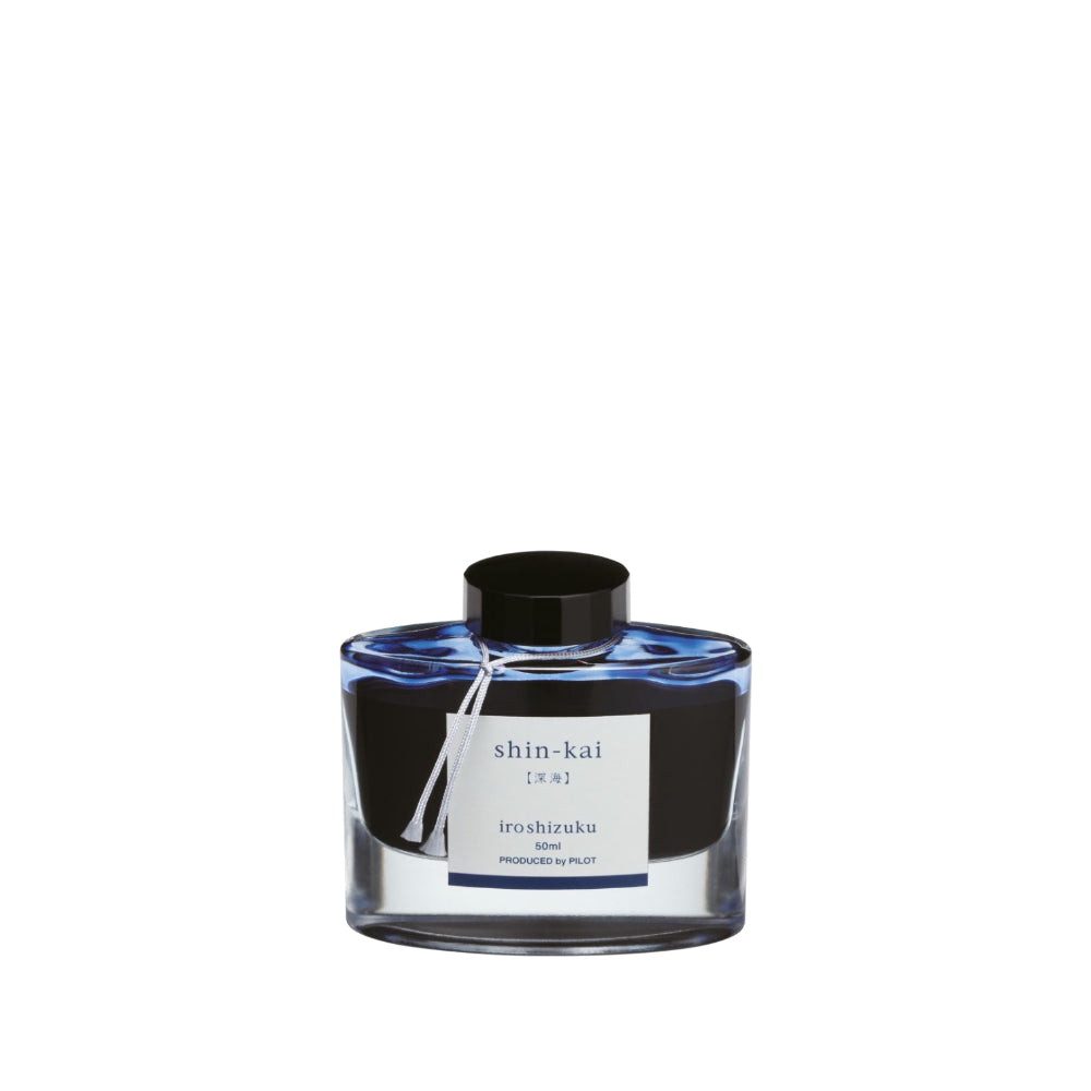 Iroshizuku Bottled Ink - Black & Blue : 50ml-Japan-Best.net-Black Take-sumi-Japan-Best.net