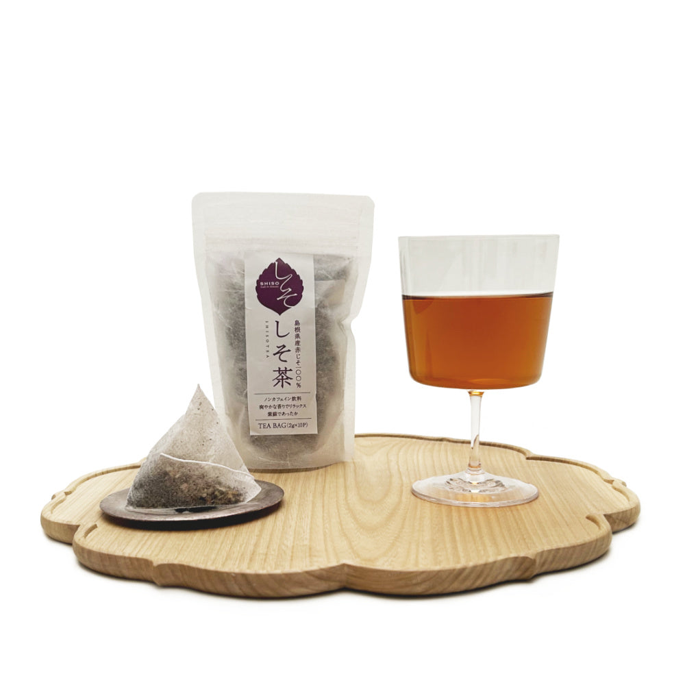 Japanese Herbal Tea - Yuzu, Shiso, Ginger, Kuromoji Lindera, Black Soybean-Japan-Best.net-Shiso Tea-Japan-Best.net