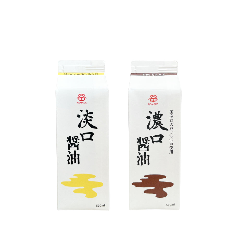Soy Sauce - Koikuchi & Usukuchi-www.Japan-Best.net-Dark Soy Sauce 500ml-Japan-Best.net