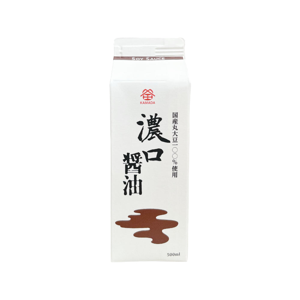 Soy Sauce - Koikuchi & Usukuchi-www.Japan-Best.net-Dark Soy Sauce 500ml-Japan-Best.net