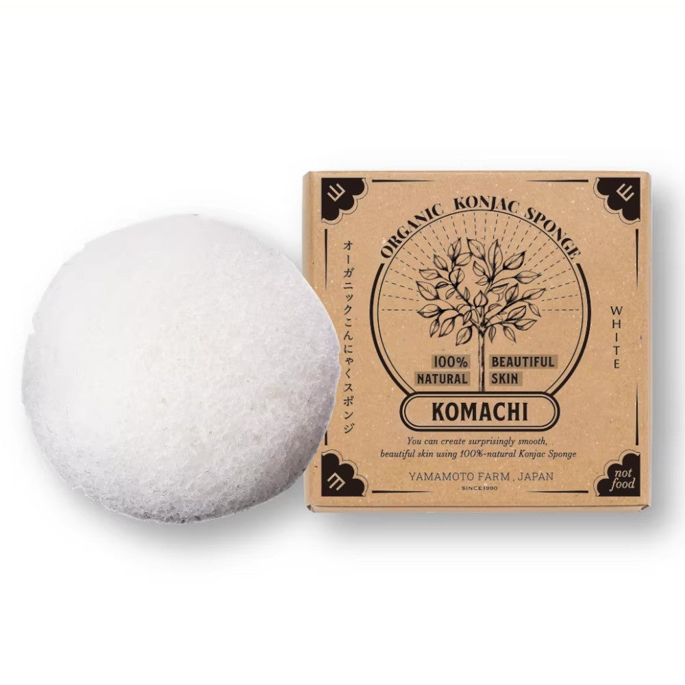 Konjac Sponge-www.Japan-Best.net-White-Japan-Best.net