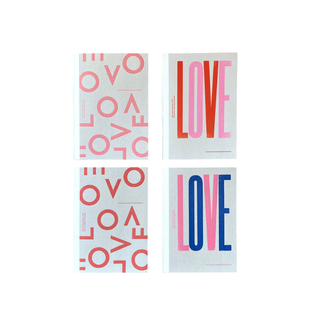 LOVE Notebook – 5mm Heart Grid (♡)