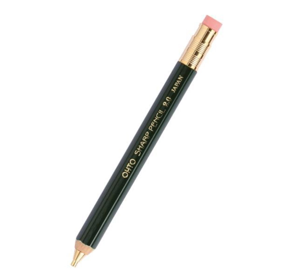 Ohto Mechanical Pencil 2.0-Japan-Best.net-Green-Japan-Best.net