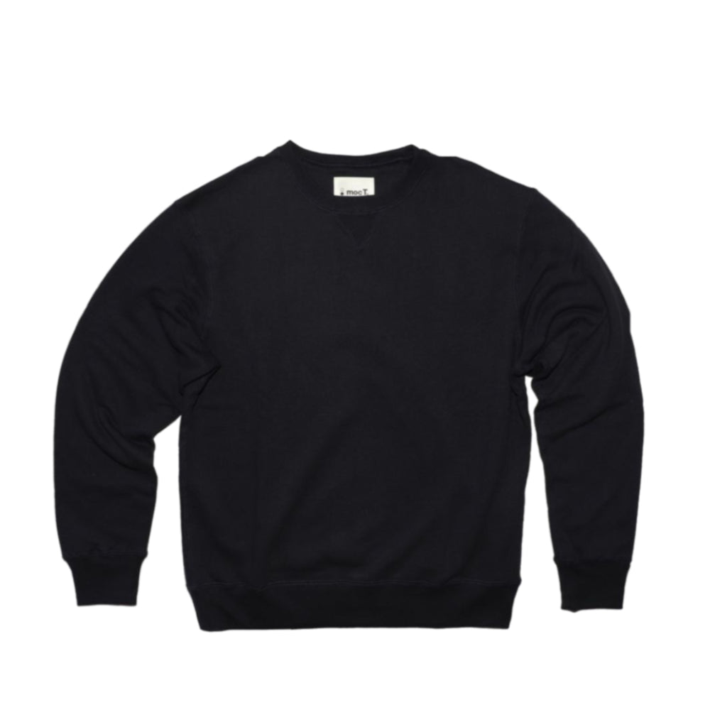 MocT - Loopwheeler Pullover Sweater : Grey, Navy-Japan-Best.net-Small-Grey-Japan-Best.net