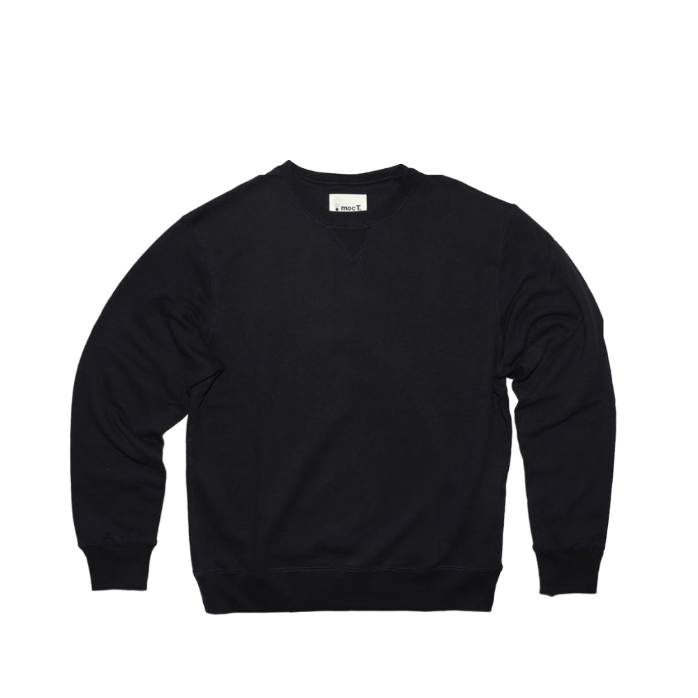 MocT - Loopwheeler Pullover Sweater : Grey, Navy-Japan-Best.net-Small-Grey-Japan-Best.net