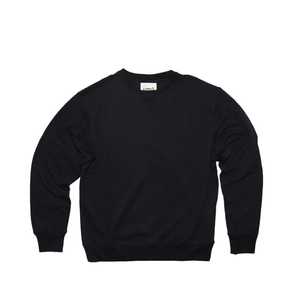 MocT - Loopwheeler Pullover Sweater : Grey, Navy-Japan-Best.net-Small-Navy-Japan-Best.net