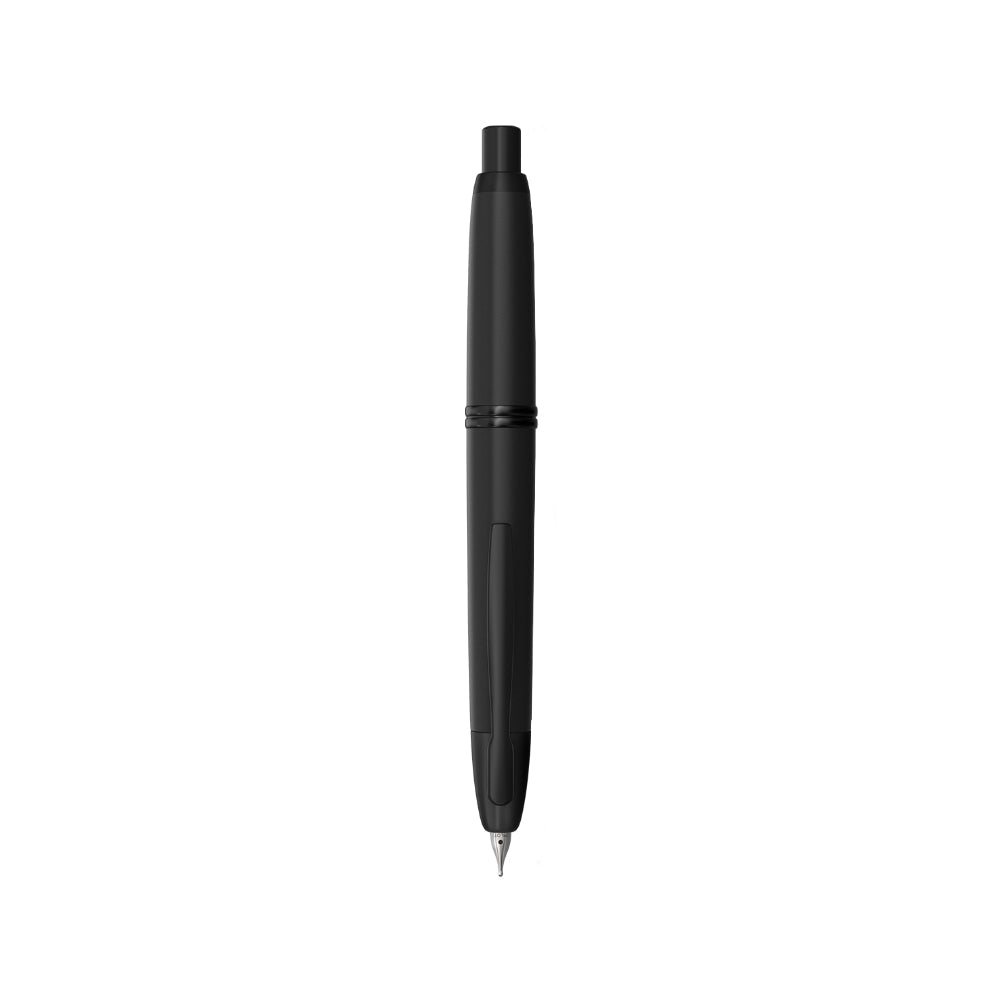 PILOT Capless Fountain Pen - Matte Black Medium Nib-Japan-Best.net-Japan-Best.net