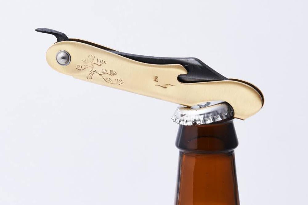 BANSHU MUJIN Fuji Folding Knife & Bottle opener-Japan-Best.net-XL-Japan-Best.net