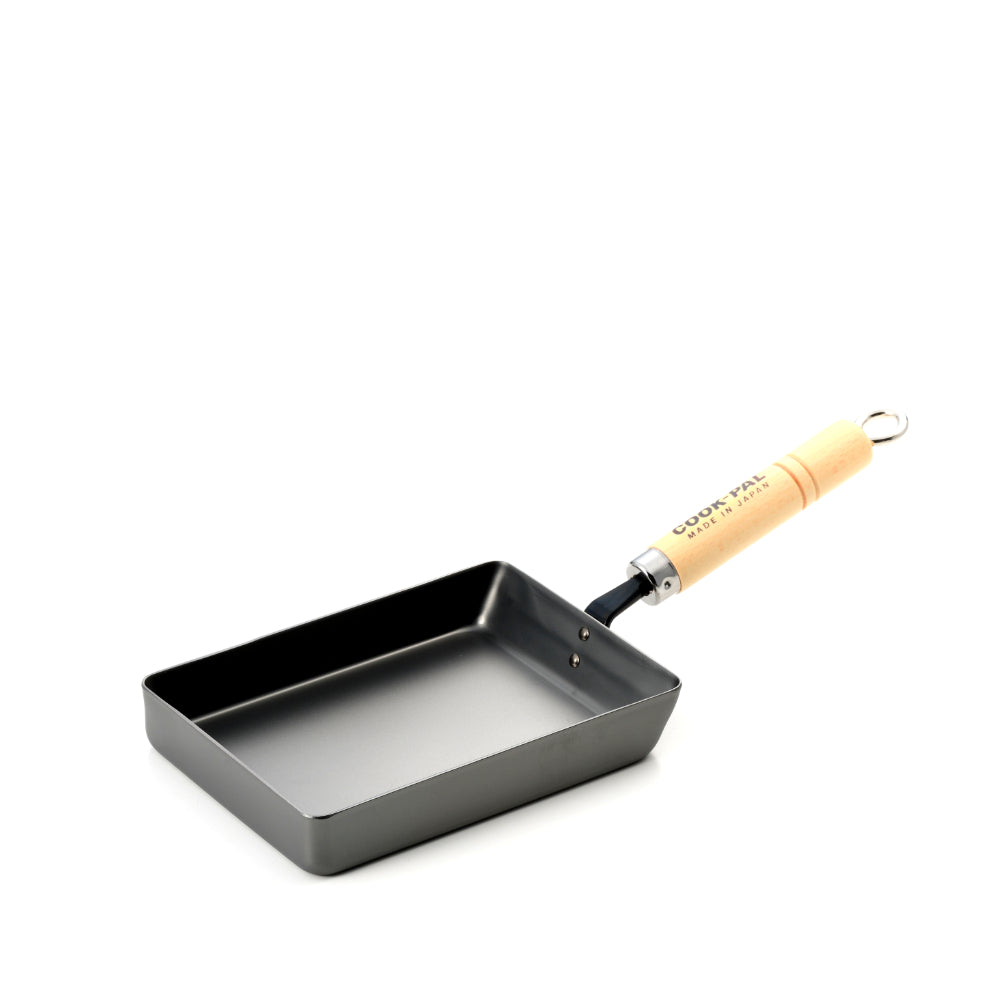 Steel Fry Pan for Japanese Omelette - Gas & IH stove-Japan-Best.net-Japan-Best.net