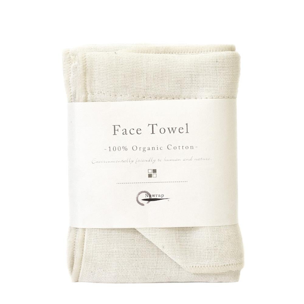 Nawrap Organic Cotton Face Towel-Japan-Best.net-Brown-Japan-Best.net
