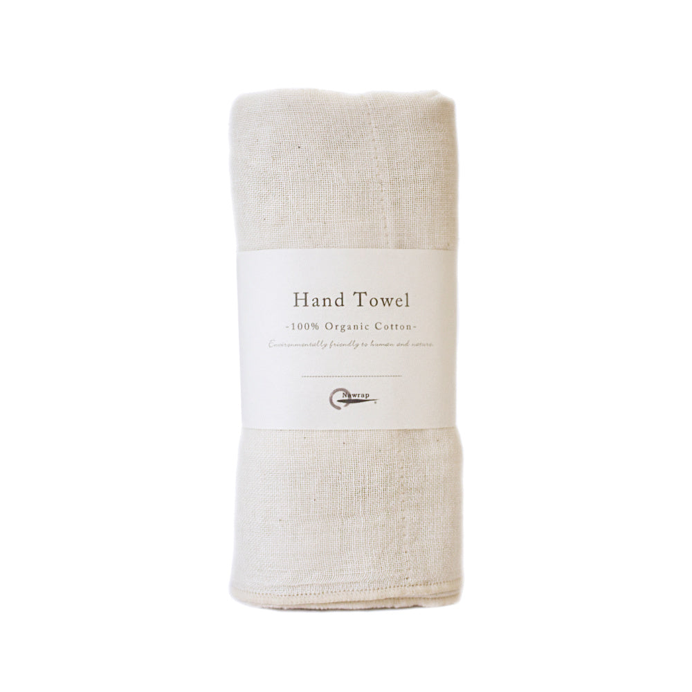 Organic Cotton Hand Towel-Japan-Best.net-White-Japan-Best.net