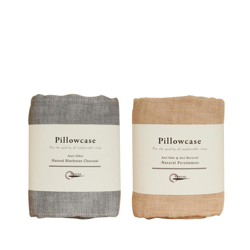 Natural Anti-odor Pillow Case-Japan-Best.net-Charcoal Grey-Japan-Best.net