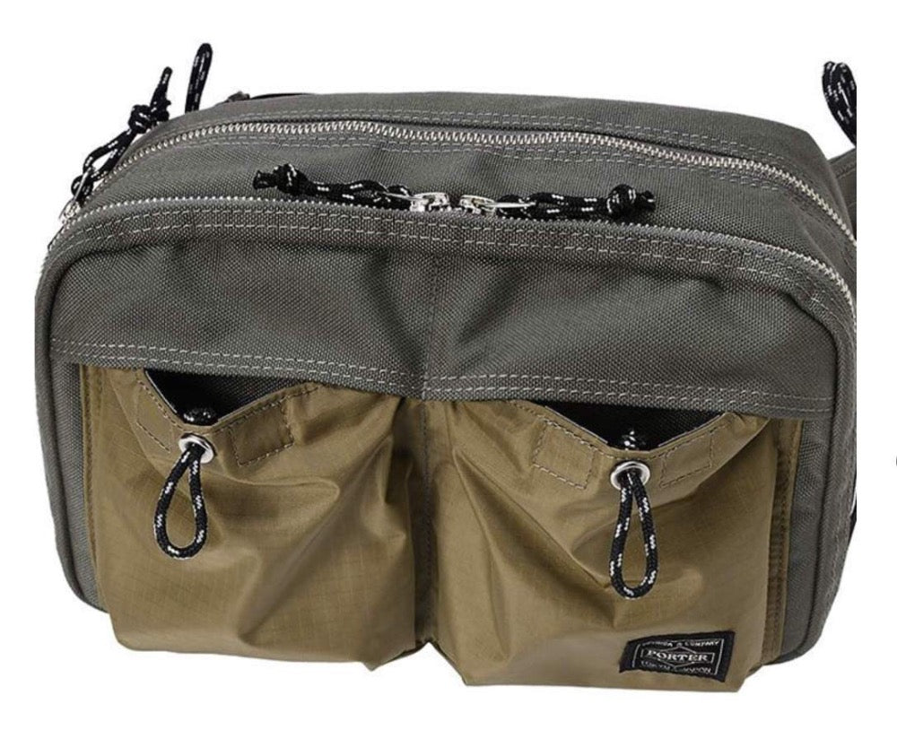 PORTER HYPE Waist Bag Navy/Black-Japan-Best.net-Japan-Best.net