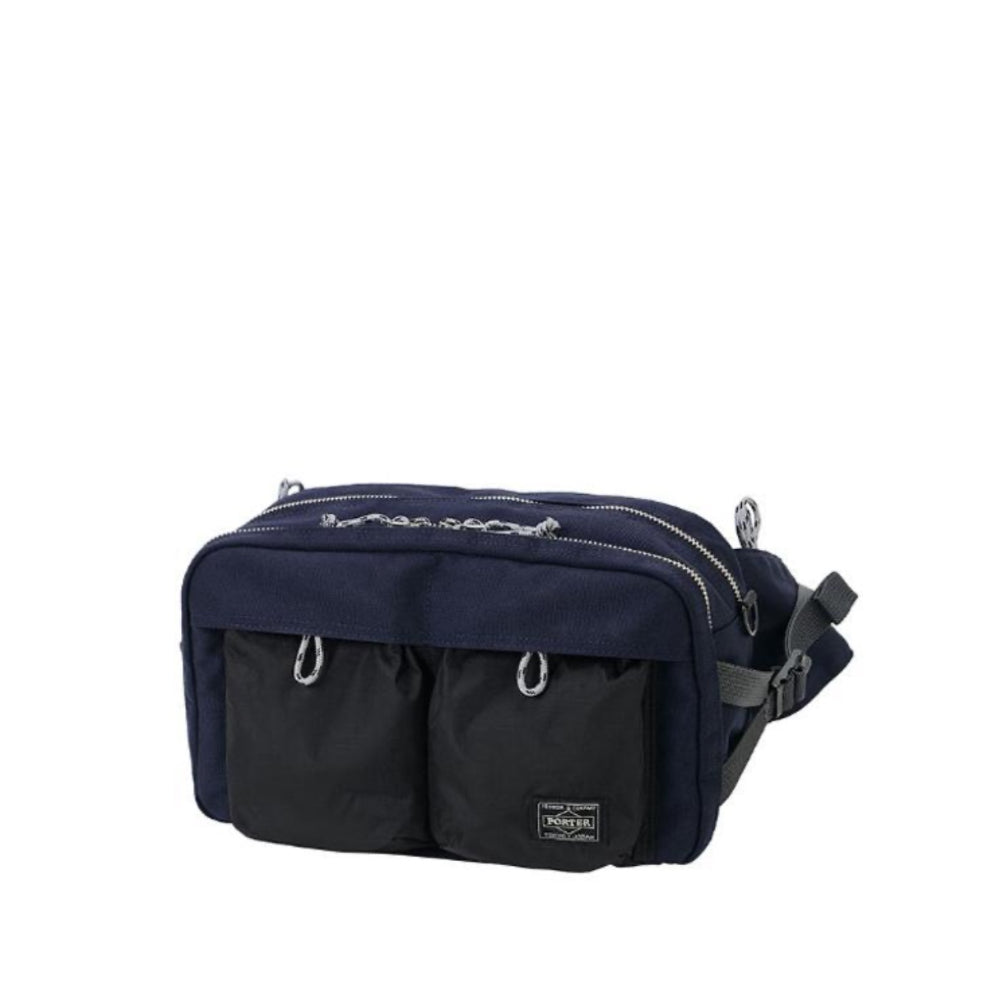 Porter Hype - Waist Bag : Navy/Black-Japan-Best.net-Japan-Best.net