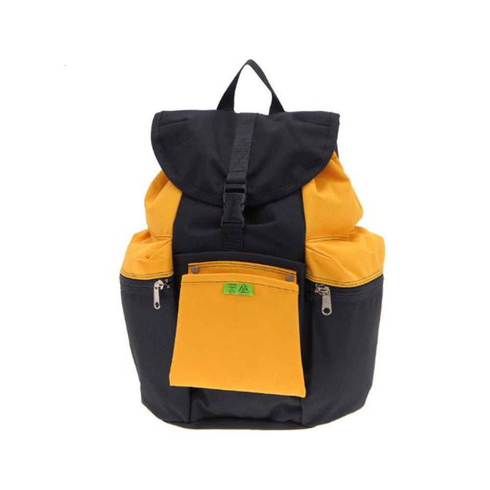 Porter Union Backpack - Black/Yellow Pocket-Japan-Best.net-Japan-Best.net