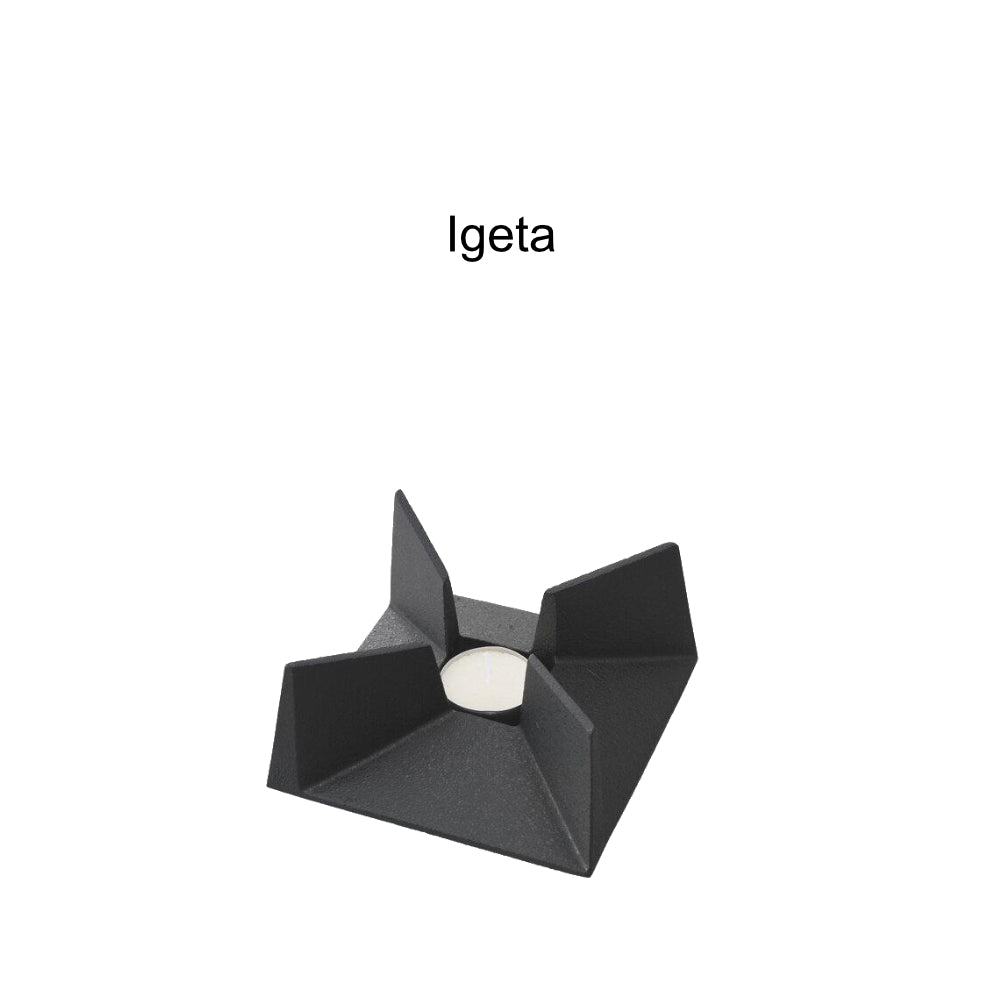 Cast Iron Round Tea Kettle with Wooden Handle : Pre-order-Chushin Kobo Iron Kettles-1.1L Kettle set with Igeta Warmer-Japan-Best.net
