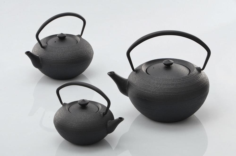 CHUSHIN KOBO Hiratsubo Tea Pot 1.4L-Japan-Best.net