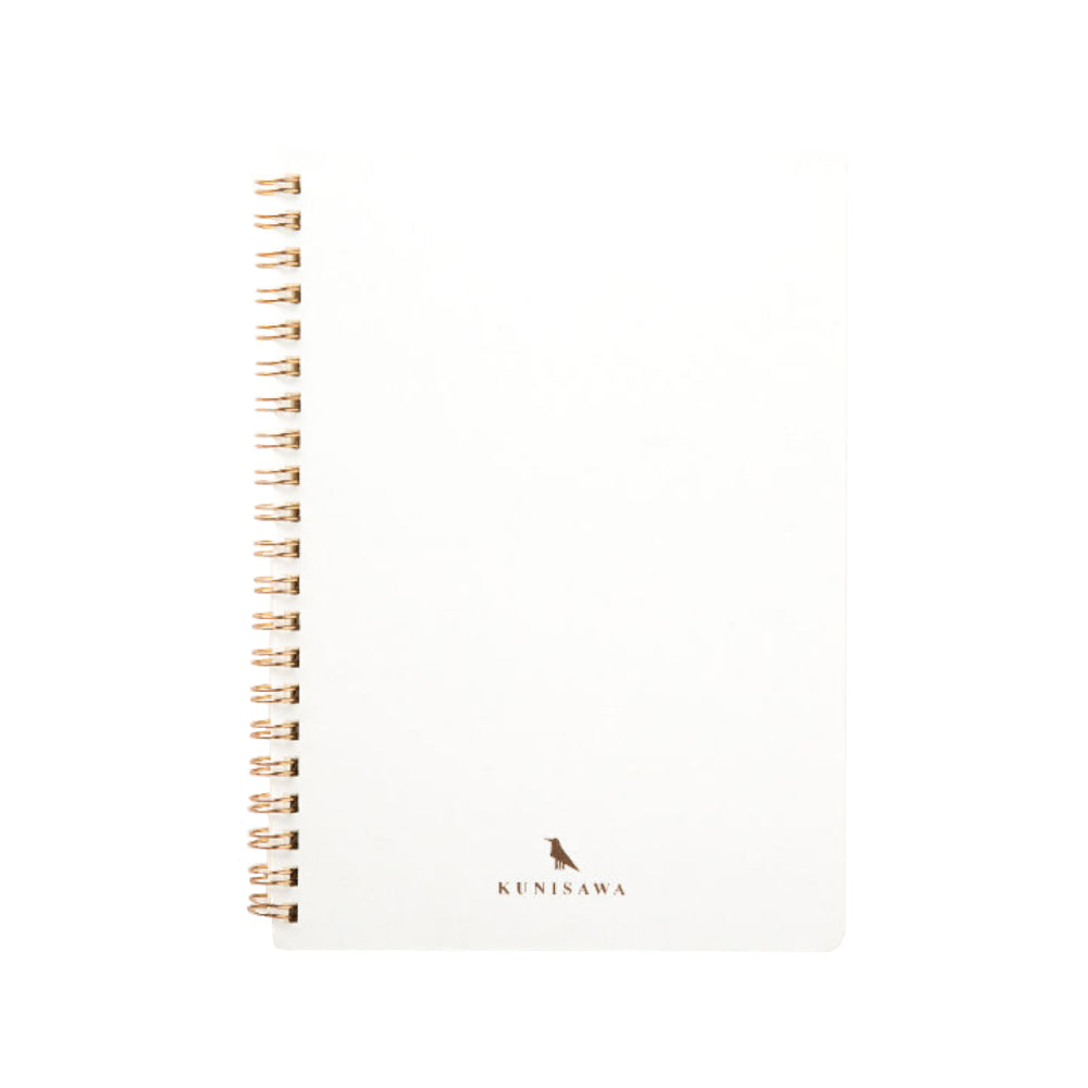 Premium Find Ring Notebook-Kunisawa Stationery-White-Japan-Best.net