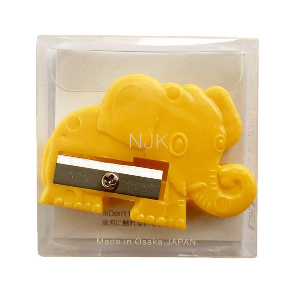 Showa Colours Animal Pencil Sharpener-Japan-Best.net-Elephant-Blue-Japan-Best.net