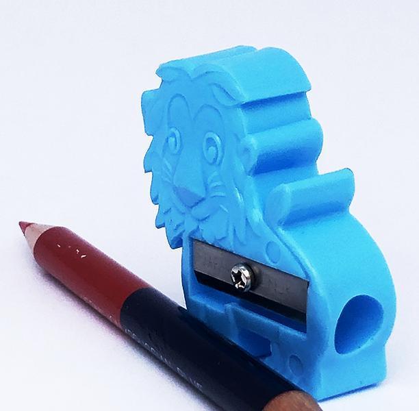 NAKAJIMA JUKYUDO Animal Pencil Sharpener for 8mm Blue-Japan-Best.net