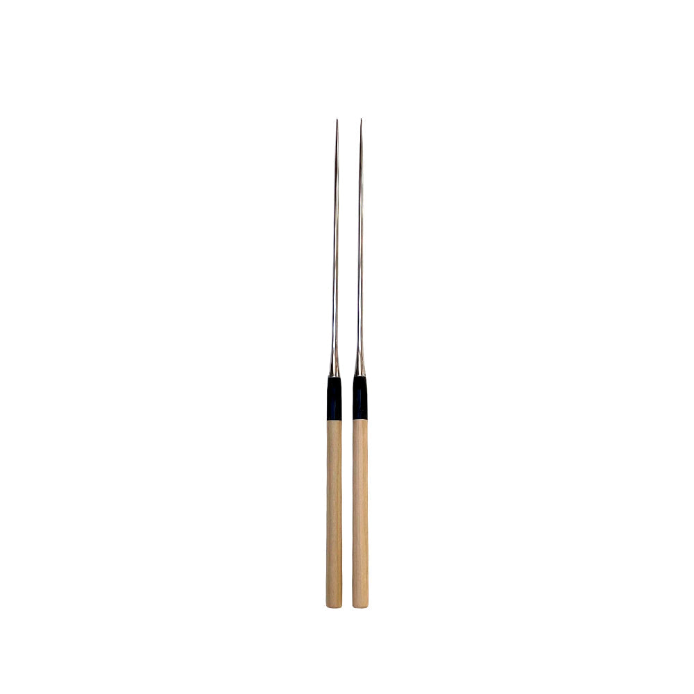 Cooking chopsticks Silver Moribashi-Japan-Best.net-Black-Japan-Best.net
