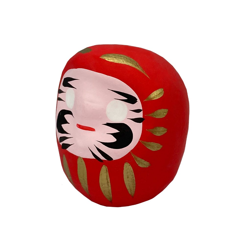 Red Daruma for Luck & Good Fortune (4.5cm)-Japan-Best.net-Japan-Best.net