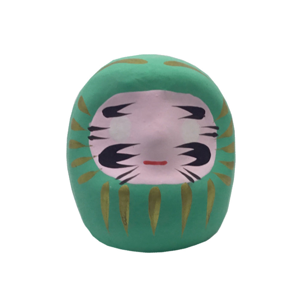 Daruma for Luck & Good Fortune - 4.5cm-Japan-Best.net-Turquoise-Japan-Best.net