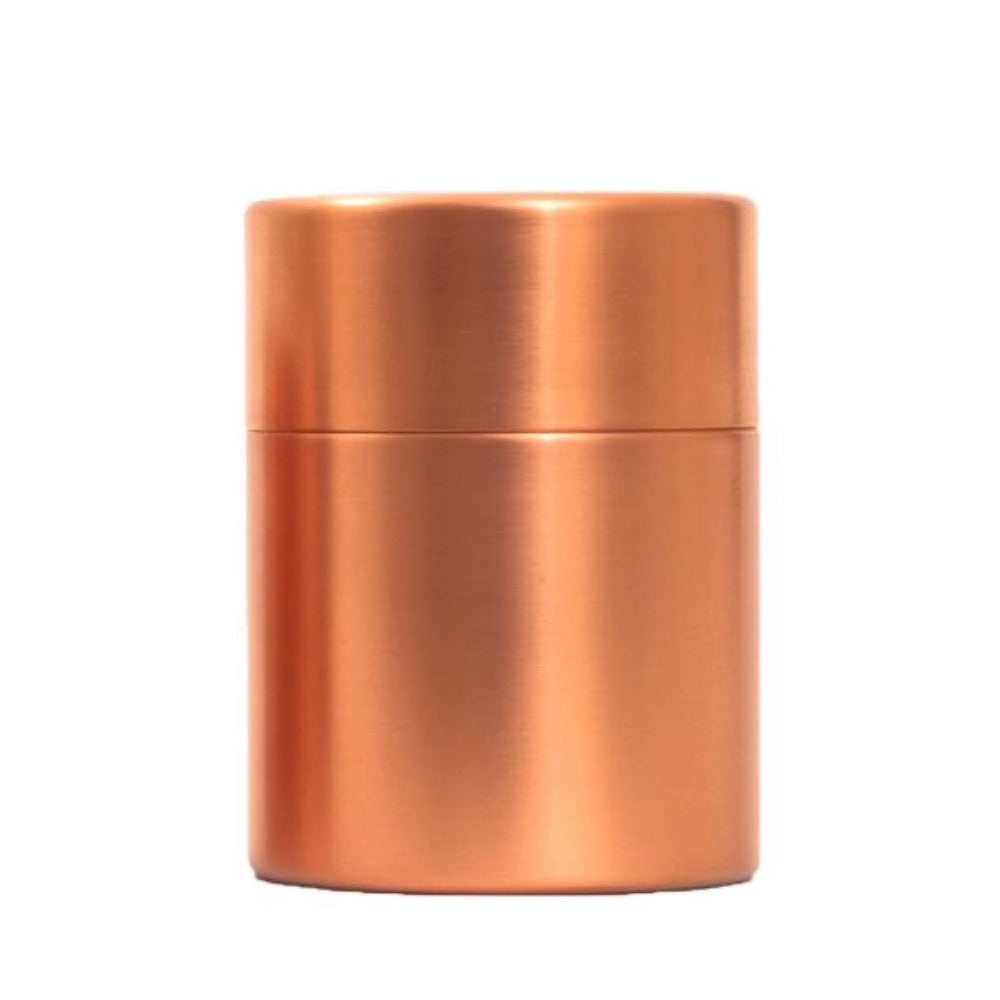 AZMAYA Copper Tea Canister 3 Sizes-Japan-Best.net-Large-Japan-Best.net