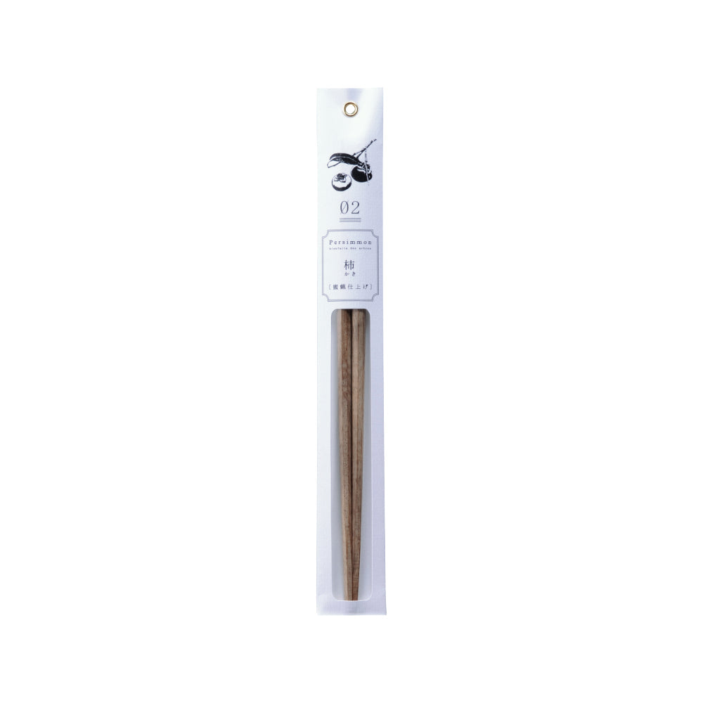 Tetoca Fruit Tree Wood Chopsticks-Japan-Best.net-Persimmon Hashi-Japan-Best.net